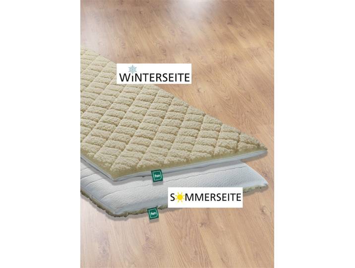 F.a.n. Lammflor-Topper – perfektes Liegegefühl zu jeder Jahreszeit!, Größe 133 (100/200 cm)