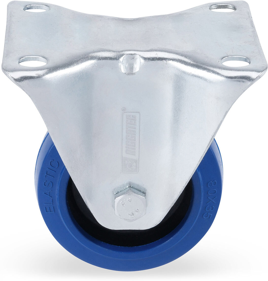 Riggatec Bockrolle 80mm Blue Wheel