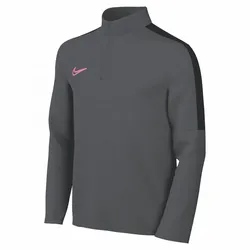 Nike Dri-FIT Academy 23 langarm-Fußballoberteil Kinder grau/pink