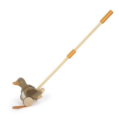 Small Foot 12493 - Schiebetier Ente mit beweglichem Kopf