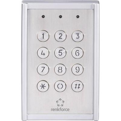 Renkforce 751624 Codeschloss Aufputz IP65 mit beleuchteter Tastatur