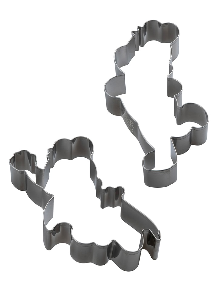 Zenker Edelstahl-Ausstechformen "Goldbären" - 2 Stück - onesize