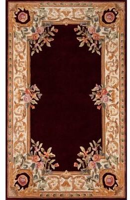 Momeni Harmony Hand Tufted Wool Traditional Floral Area Rug