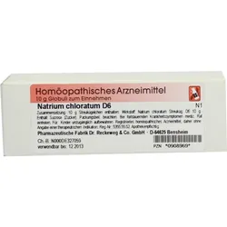 Natrium Chloratum D6 10 G