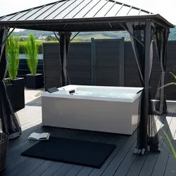 HOME DELUXE Outdoor Whirlpool NIMBUS DELUXE PURE 190 x 140 cm für 2 Personen