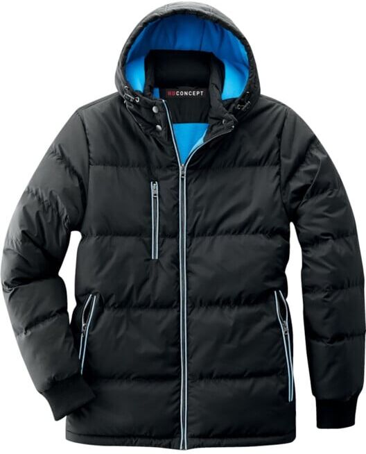 Bryan Veste thermique XXL noir/bleu 100 % nylon ; Industrial Quality Supplies
