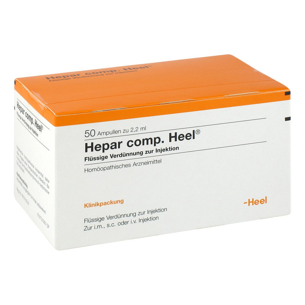 Biologische Heilmittel Heel GmbH Hepar Comp.heel Ampullen 06340642
