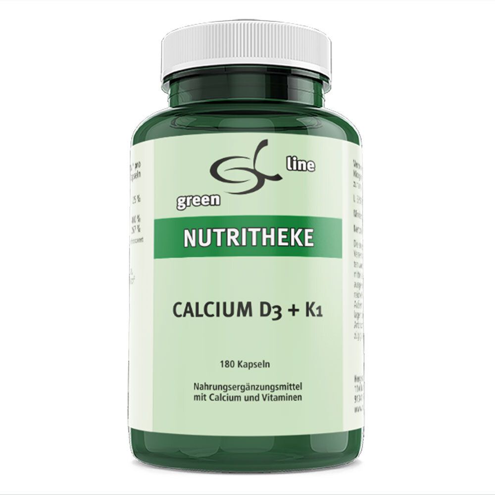 Calcium D3+K1 Kapseln 180 St