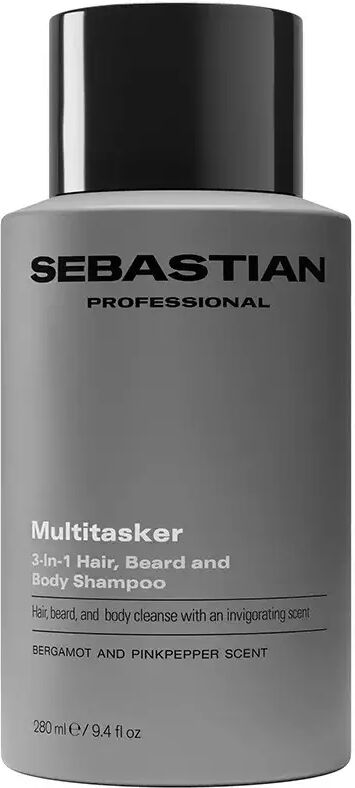 Sebastian Professional Multitasker 3-in-1 Shampoo for Men Hair,