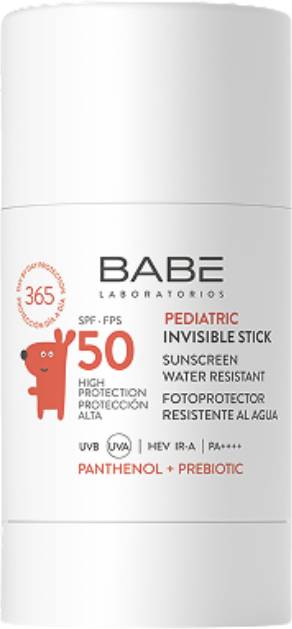 Babé Stick Facial Solar Invisível Pediátrico FPS50 30g