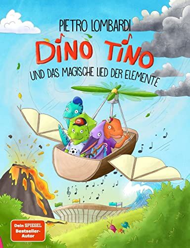 Pietro Lombardi - Dino Tino und das magische Lied der Elemente von Pietro Lombardi, Band 2 - Preis vom 09.10.2026 07:28:09 h