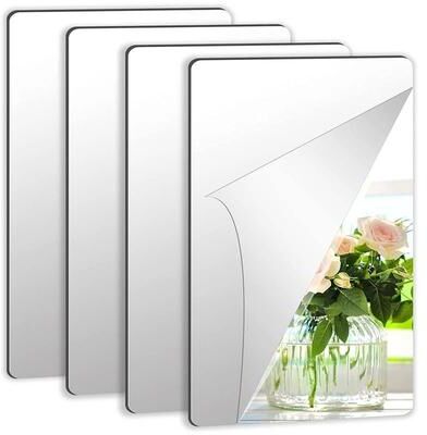 Uplift Picks Easy Install Acrylic Mirror Sheets 4 Piece Flexible Non Glass Wall Mirror Tiles Easy Install Acrylic Mirror Sheets 4 Piece Flexible Non Glass Wall Mirror Tiles