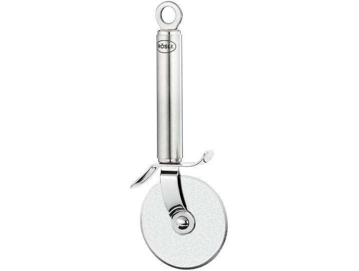 Pizzaschneider RÖSLE Pizza- und Flammkuchenschneider , silber, Edelstahl, Kochmesser, Pizzaschneider