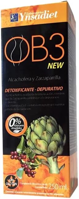 Ynsadiet OB3 DREN XAROPE 250ml