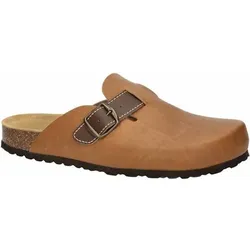 LICO Herren Clog Bioline Clog Style, Größe 40 in Braun Braun