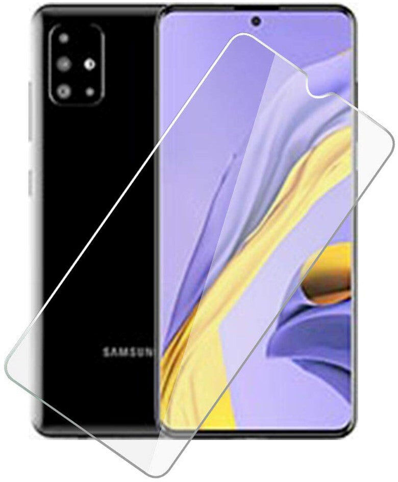 INCOVER Samsung Galaxy A51 Case Friendly Hærdet Glas 0.3mm - Gennemsigtig