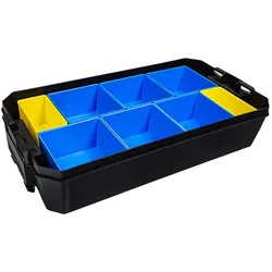 Sortimo ProClick Werkzeugwanne ClickTray M74 BSS Schwarz + Insetboxenset BC3