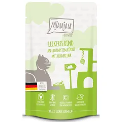 MjAMjAM leckeres Rind an gedämpftem Kürbis 12x125 g