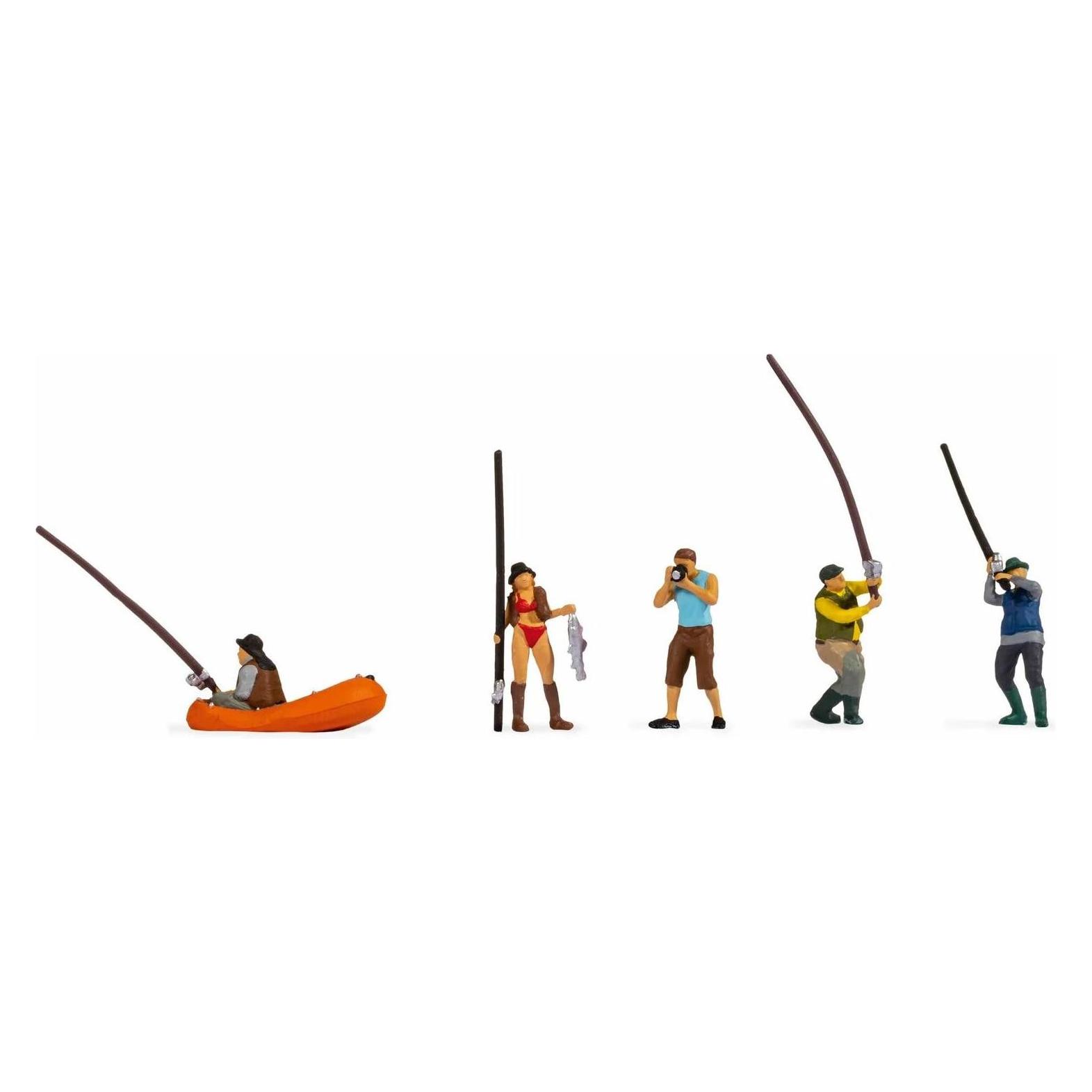 Noch H0 Angler-Set 15891 Bemalt (15891)