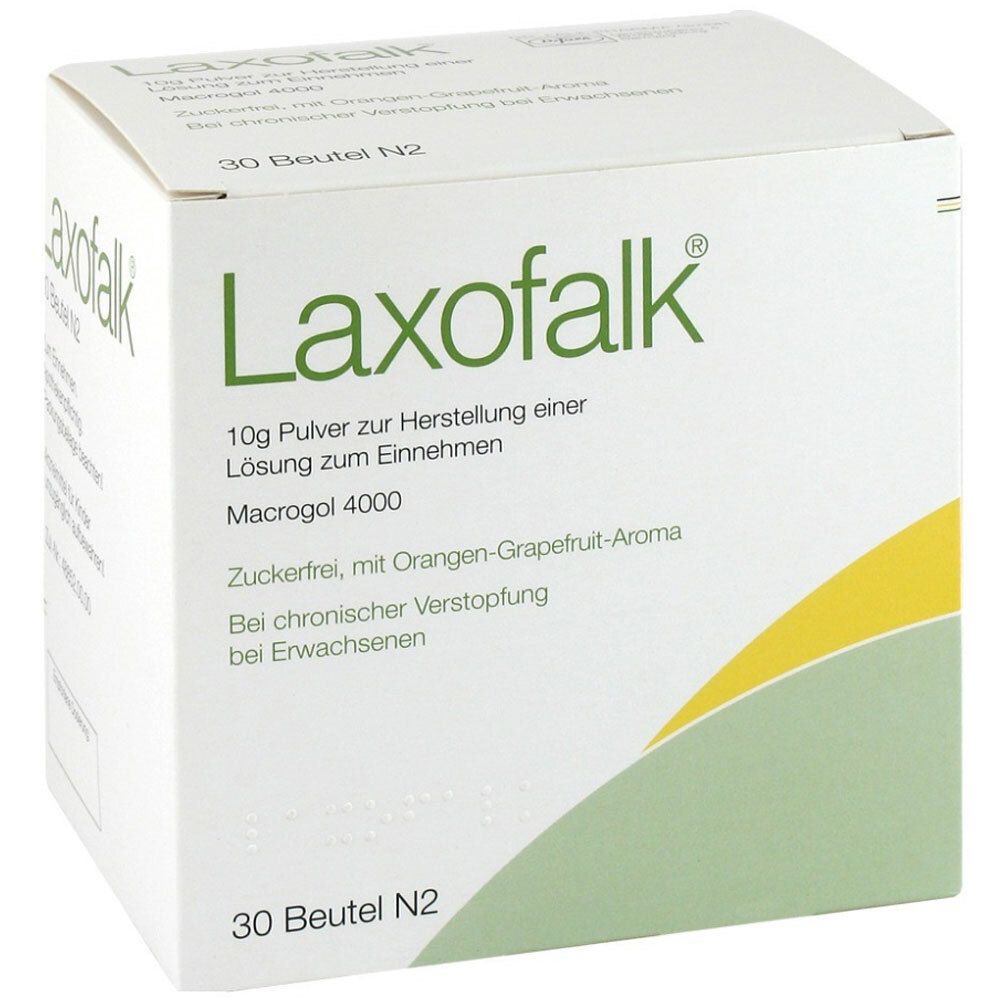 Laxofalk 10 g Plv.z.Herst.e.Lsg.z.Einnehmen Beutel 30 St Pulver zur Herstellung einer Lösung zum Einnehmen