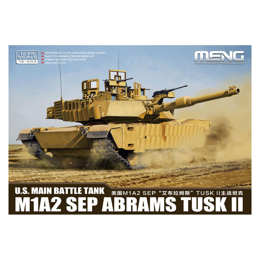 Meng-Model U.S. Main Battle Tank M1A2 SEP Abrams TUSK II (72-003)