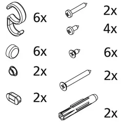 Kermi ZBIN025 Kleinteilset Stabilisierung, 2505557 2505557