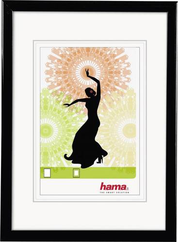 Hama 66692 Bilder Wechselrahmen Papierformat: DIN A4 Schwarz