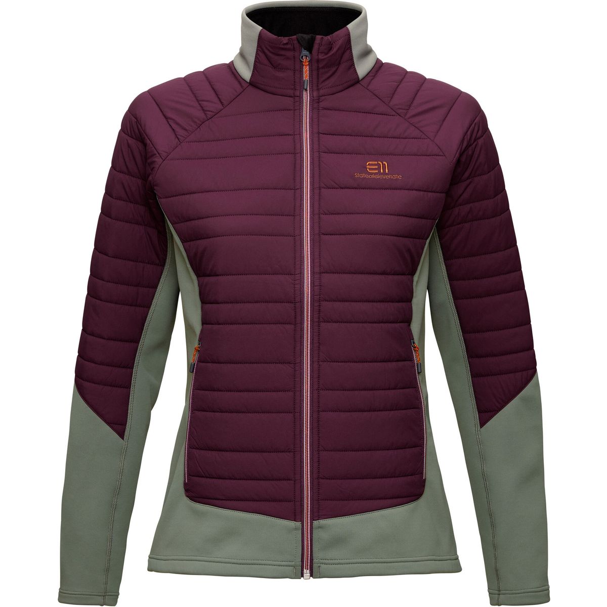 Elevenate Women Fusion Stretch Jacket aubergine blocked (011) XS 195-21011002