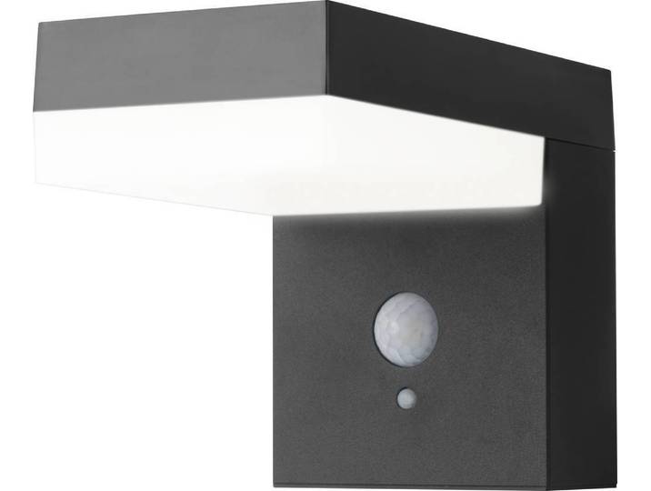 Sygonix SY-4715526 Applique murale solaire d'extérieur avec détecteur de mouvement SMD LED 6 W noir