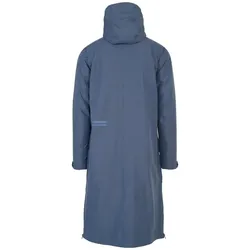 Agu, Unisex, Velojacke, Winter-City-Slicker-Regenmantel in urbanem Denim-Blau (M), Blau, M