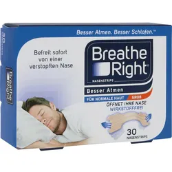Breathe Right Besser Atmen Nasenpflaster Beige Gro 30 ST