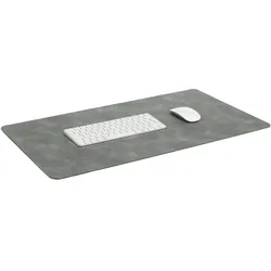 Zeller Schreibtischunterlage grau Kunstleder 70,0 x 40,0 cm, 1 St.