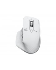 Logitech Master Series MX MASTER 3S Maus ergonomisch optisch 7 Tasten kabellos Bluetooth 2.4 GHz Logitech Logi Bolt USB-Receiver Pale Gray (910-006560)