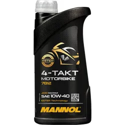10W-40 Mannol 7812 Motorbike 4-Takt Motoröl Motorrad 1 Liter
