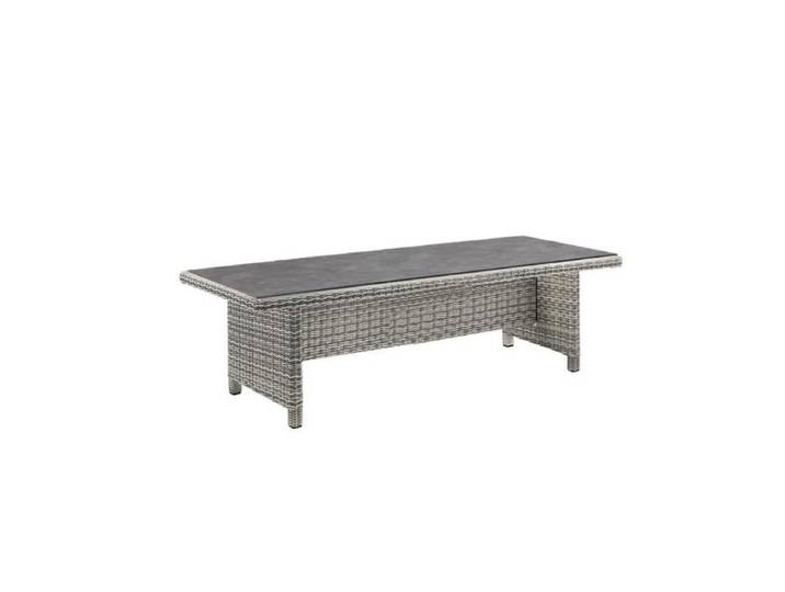 Kettler Palma Modular Gartentisch 220x95cm Geflecht/HPL