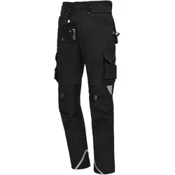 Nitras, Arbeitshose, MOTION TEX PRO FX, Arbe itshose, lang, schwarz, Gr.62 (62)