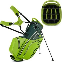 Big Max Aqua Hybrid 4 Standbag grün/lime