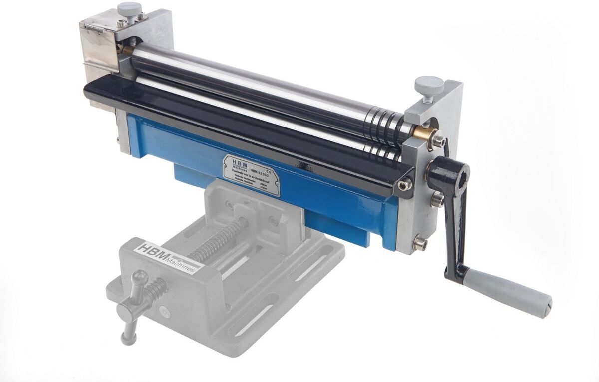 HBM 2,5 x 300 mm Rullo piastra per nella morsa