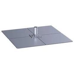 May Standplatte mit Stellscharnier und Ankerhülse 214kg