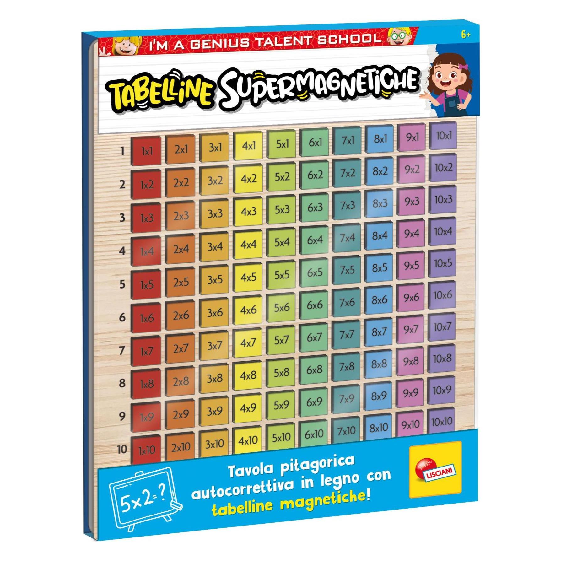 Lisciani I'm A Genius Supermagnetic Tables (46720409)