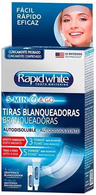 RAPID WHITE Tiras Blanqueadoras 16 Un