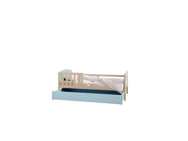 Lit Enfant Timo 90x190 tiroir Pin - bleu