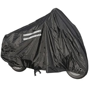 ProPlus Motorrad-Abdeckung Motorrad & Roller M, 260 x 145 cm, schwarz