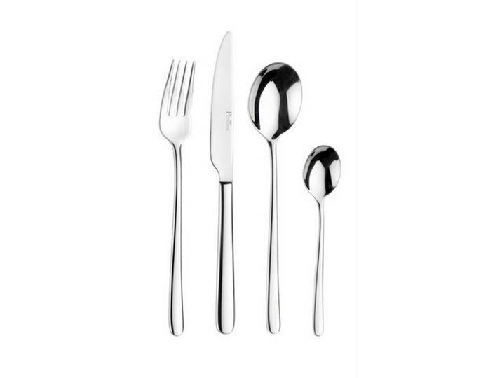 Pintinox Besteckset Sky, Edelstahl, Metall, 24-teilig, 7x5.3x25.5 cm, ISO 9001, rostfrei, lebensmittelecht, Essen & Trinken, Besteck, Besteck-Sets