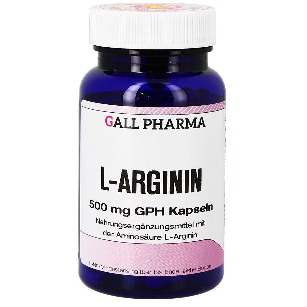 L-Arginin 500 mg GPH Kapseln 160 St