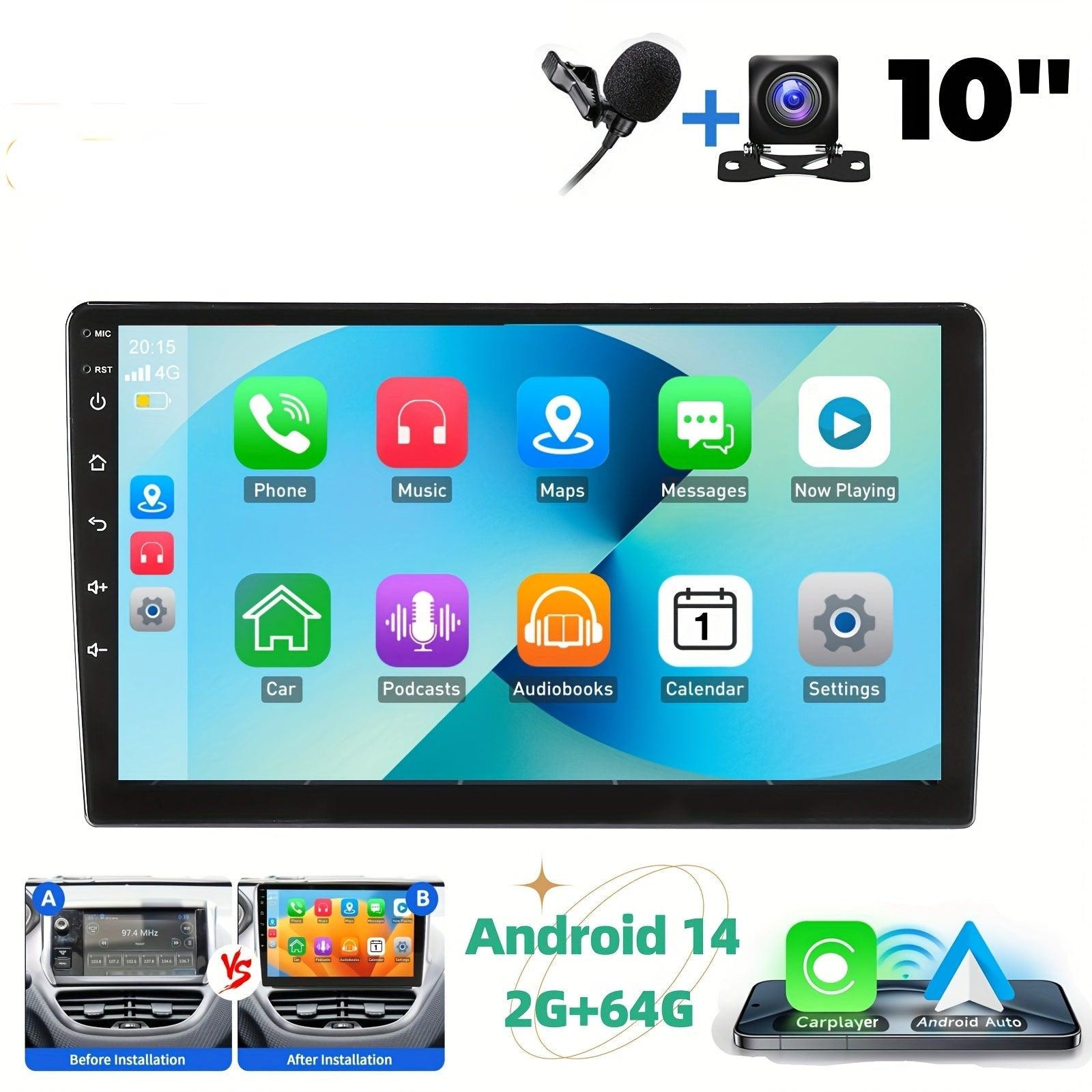 Selius Multimedia Android 2 DIN Autoradio met Touchscreen
