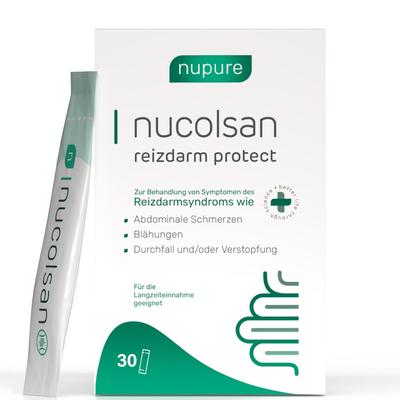 Nupure nucolsan bei Reizdarm Plv.z.Susp.-Herst. 30x3 g Pulver zur Herstellung einer Susp. zum Einnehmen