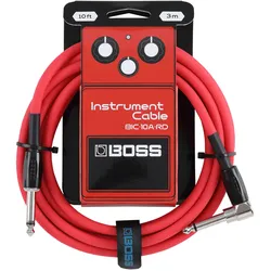 Boss BIC-10A Red Intrumentenkabel 3m - Instrumentenkabel