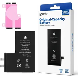 prio Akkuzelle für iPhone 14 Pro Max (ohne Flex-Kabel), Smartphone Akku