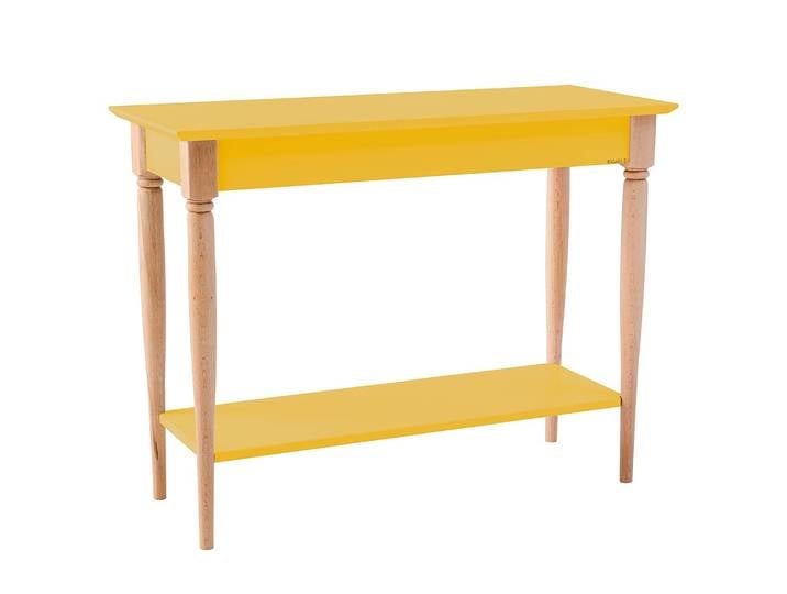 Console 105cm Jaune/Jaune moutarde